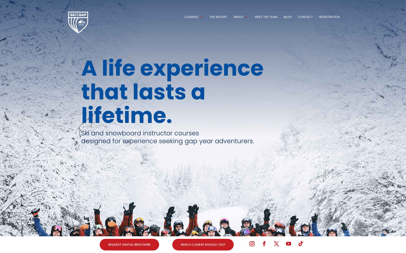 Web design & build example